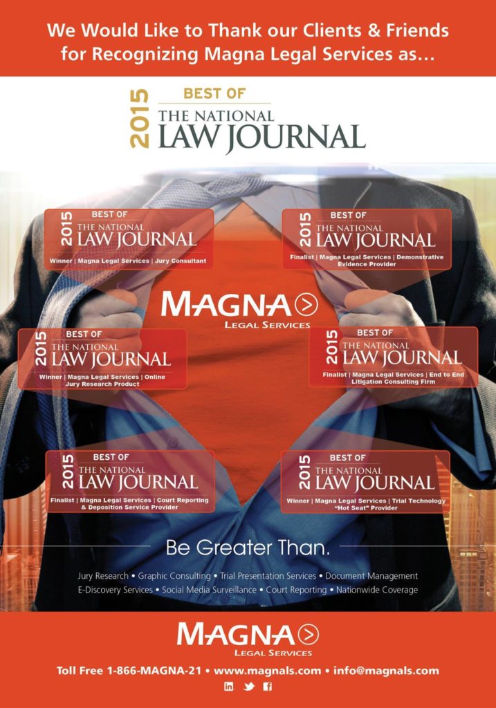 Magna Legal Services Print Ad